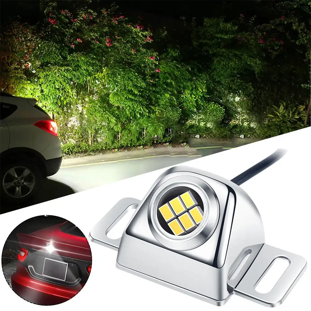 

12-24V Car Truck Reverse Auxiliary Light High Brightness Universal Tail Reversing Night Lights LED Tools Lamp Parking Bulb O5W7