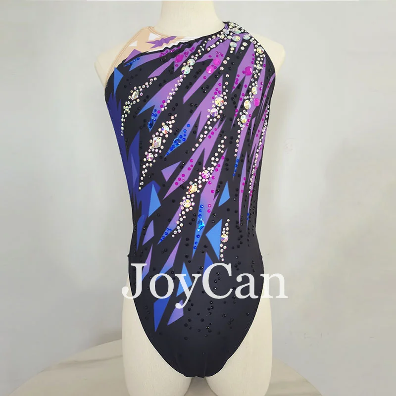 

Купальные костюмы JoyCan для девушек и женщин, фиолетовая синхронизированная одежда для плавания, для соревнований