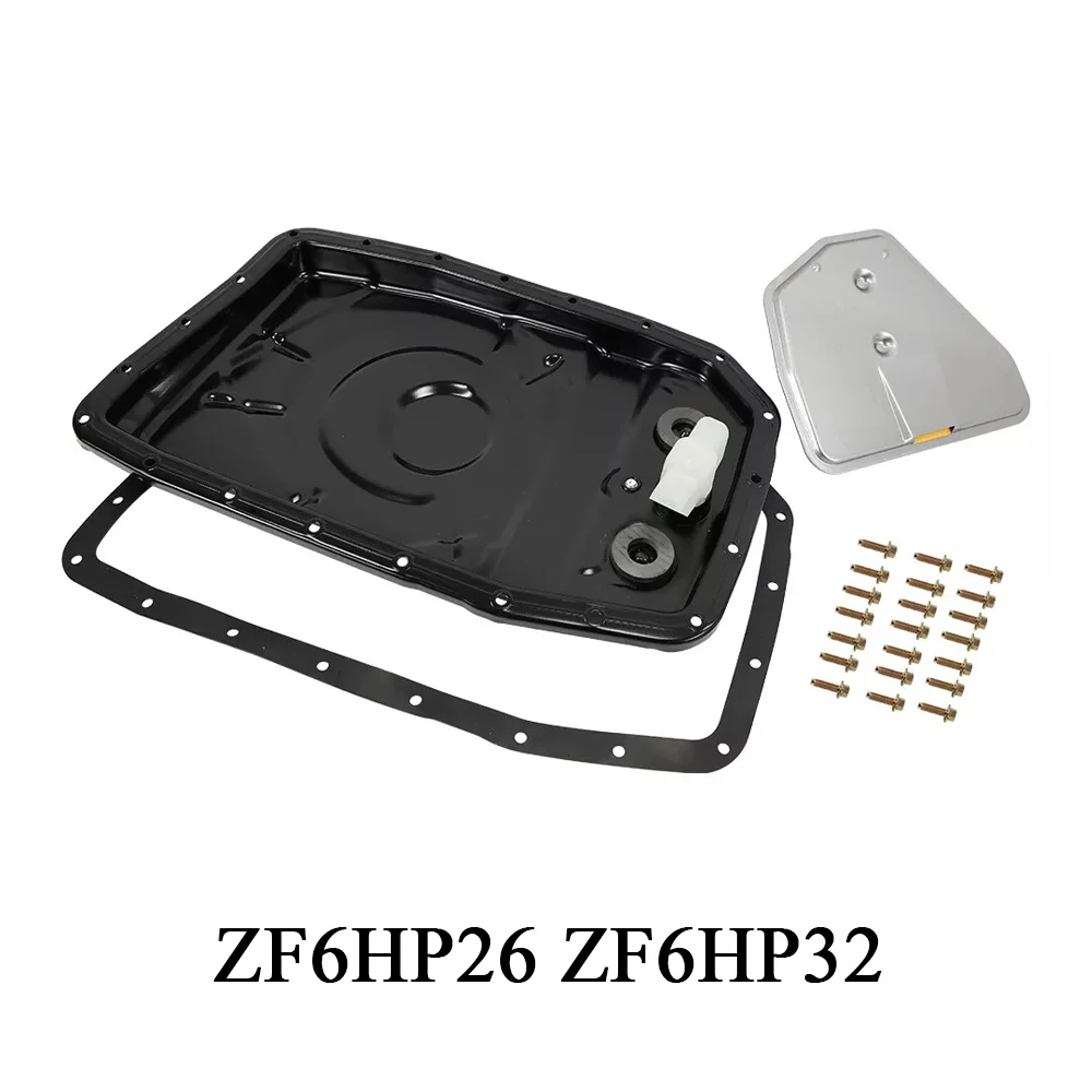 

ZF6HP26 ZF6HP32 Комплект фильтров для жидкости поддона трансмиссионного масла с болтами фильтра Прокладка заглушки для 2002-up AUDI BMW JAG ROVER Металлическая замена