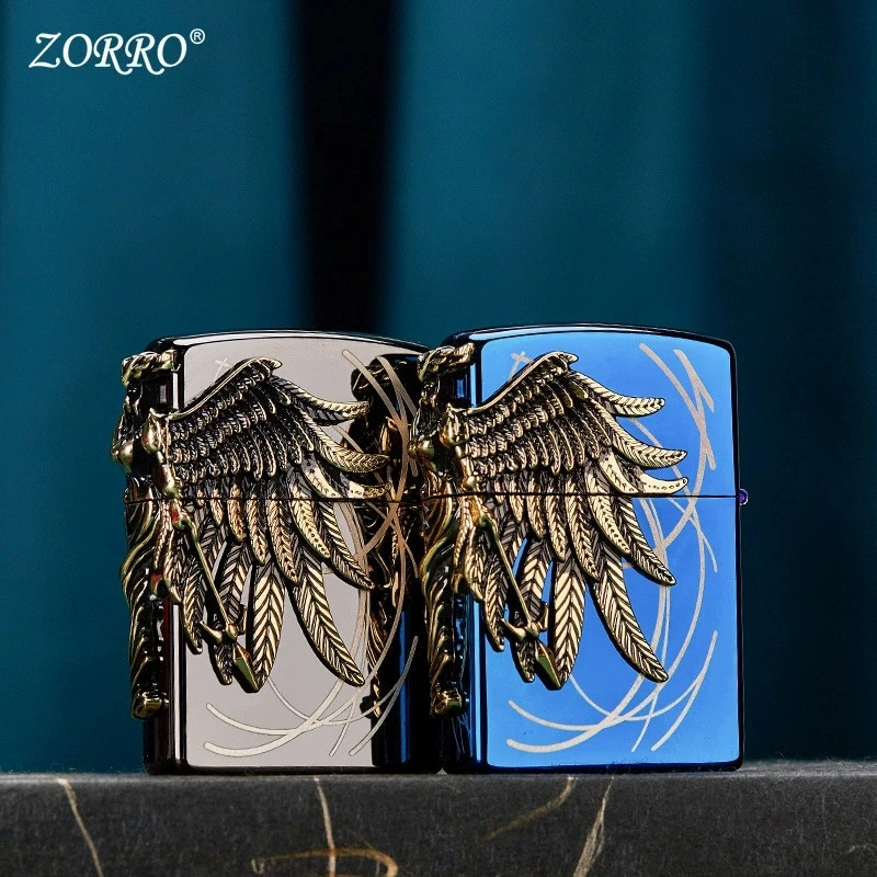Old-Style Flint Wheel Metal Oil Lighter, Windproof Portable Ignition Tool, Exquisite Daily Smoking Present