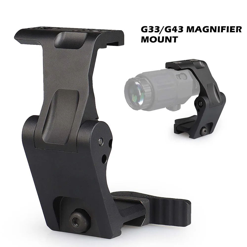 

PPT Hunting Airsoft Accessories Flip up Mount QD Mount 2.26in Height G33 G43 Magnifier Scope Mount OS24-0264