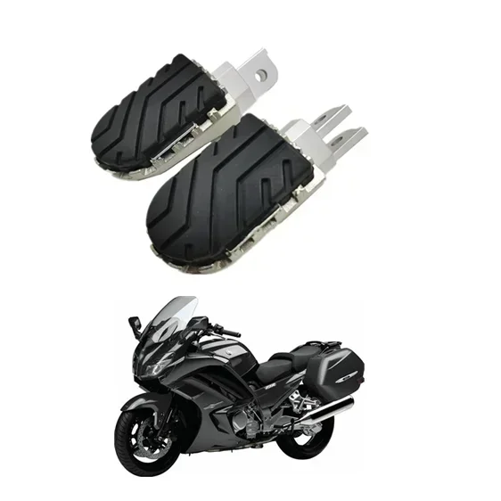 FOR YAMAHA FJR1300 FJR1200 XJ6 Motorcycle Accessories Front Footpegs Foot Rest Peg Parts