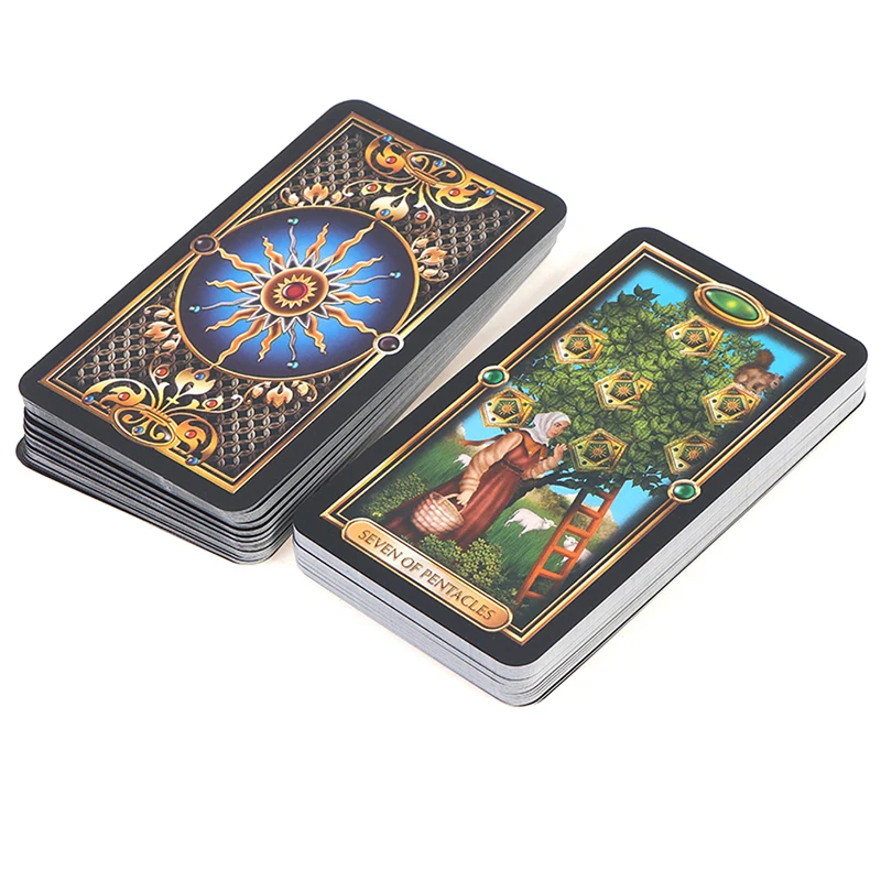 New Easy Gilded Tarot English board game divination prediction multiplayer game