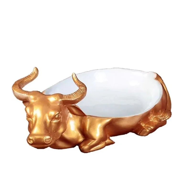 

Taurus tableware bullish beef creative characteristics Internet celebrity hot pot restaurant sashimi table small plate