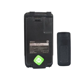 Quansheng-Batería de UV-K5 para walkie-talkie BPK5, batería recargable de iones de litio, DC7.2V, 1600mAh, con Clip para cinturón