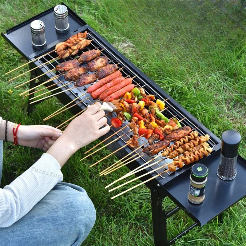 

Portable Seasoning Rack Outdoor Stove Barbecue Charcoal Picnic Outdoor Stove Domestic Tungku Luar Camp Cooking Supplies