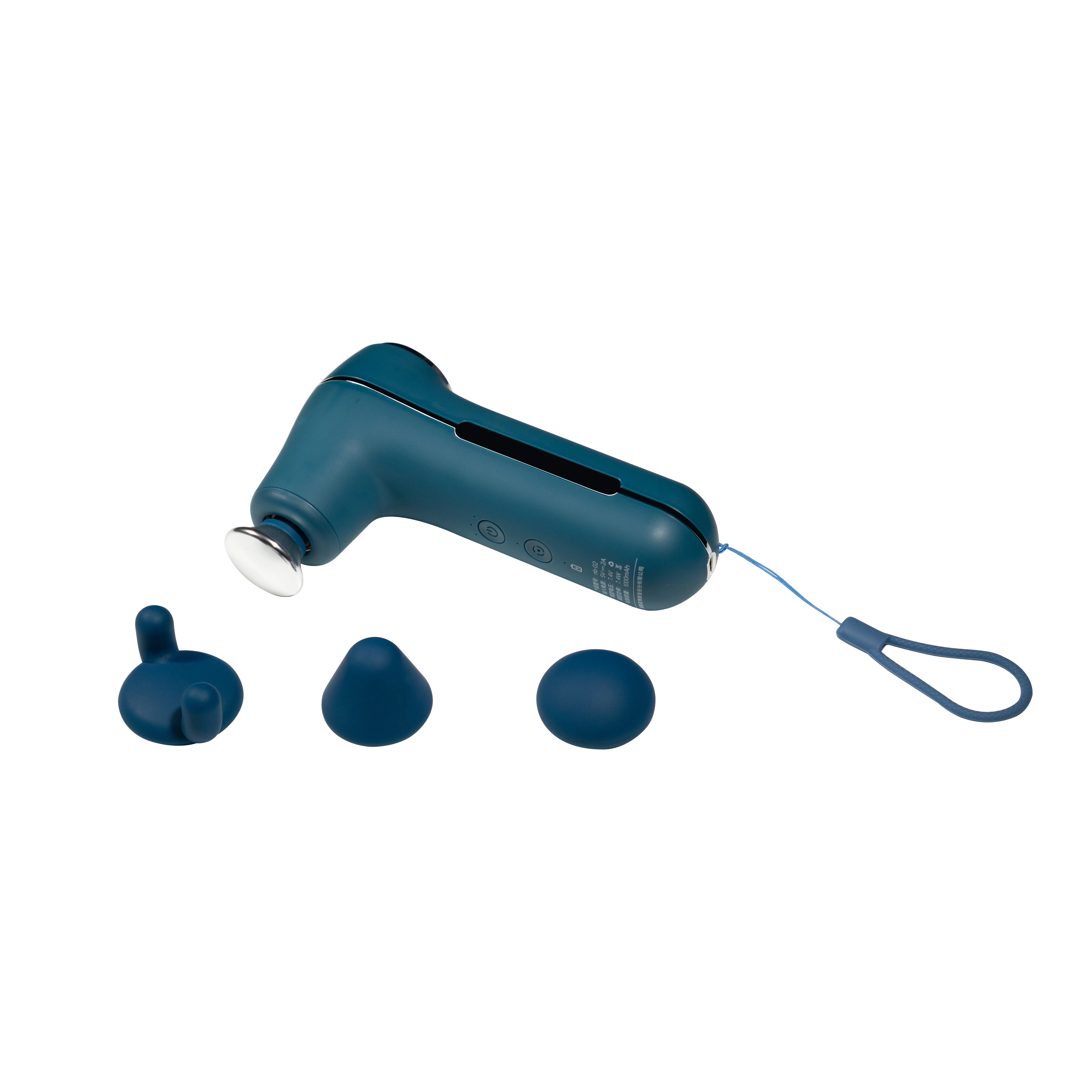 Mini Portable Ultrasonic Heating Massage Gun Deep Tissue Therapy for Muscle Pain Relief & Recovery for Fascial Therapy