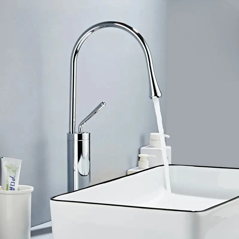 

Modern Bathroom Faucets Household WashBasin Sink Mixer Faucet Gourmet Washbasin Taps Hot and Cold Water Tap Deck Mounted
