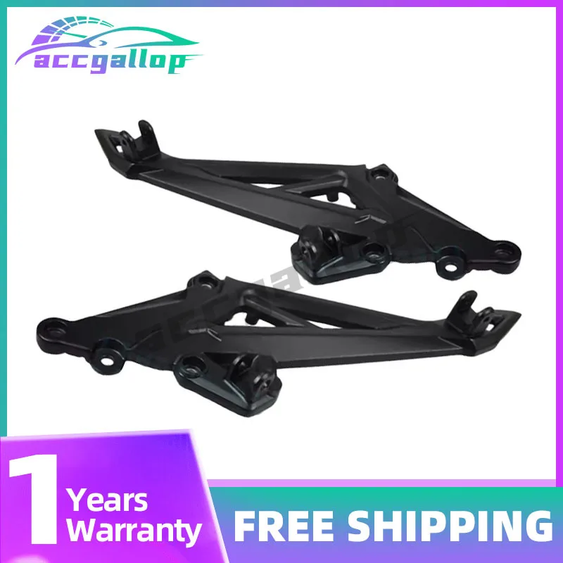 

Motorcycle Footrest Pedal Supports Connection Plate Left Right Front Rear Footrest Stands Accessories for 400 650NK Models
