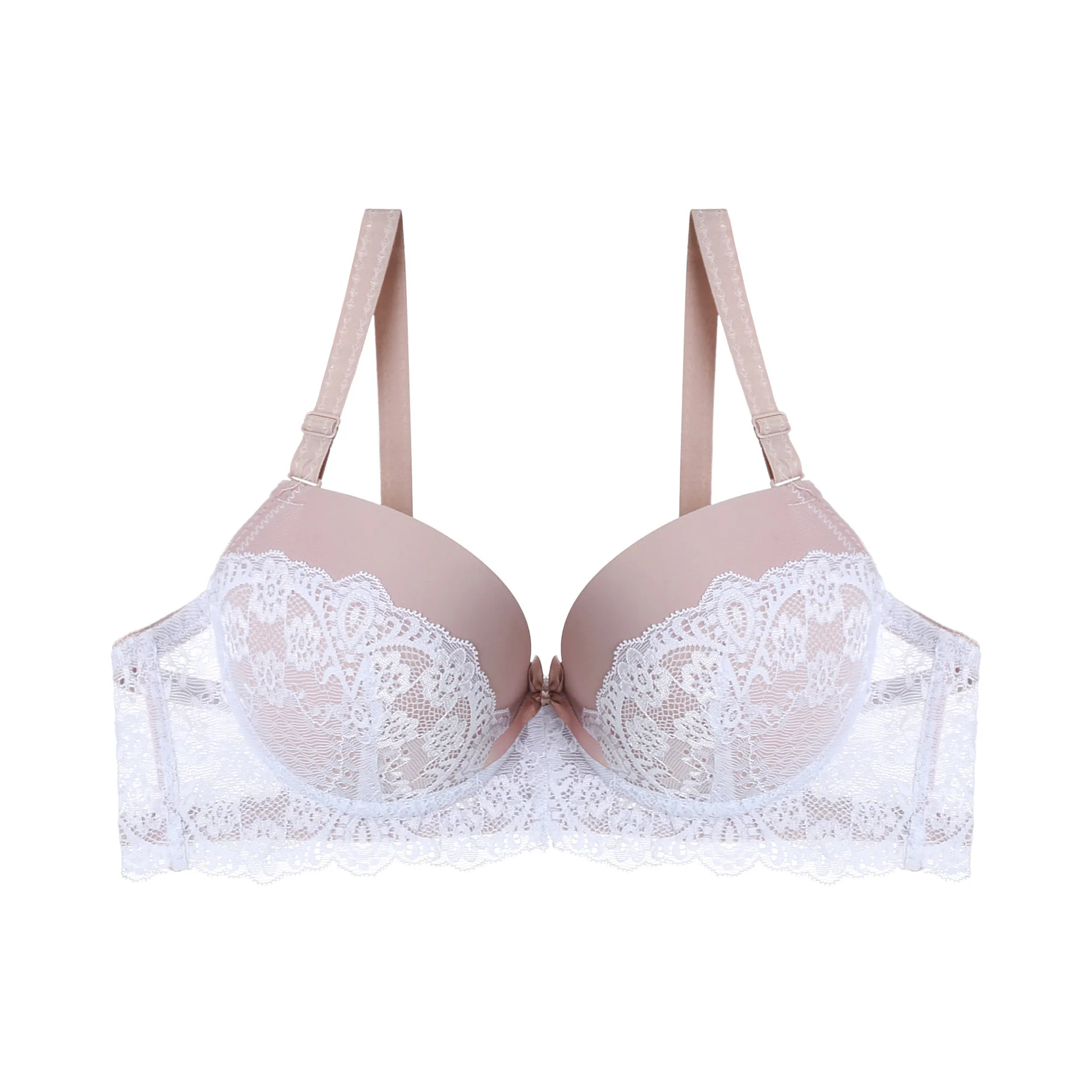 Bra Wanita Bordir Renda Seksi Bra Push Up Deep V Pakaian Dalam Wanita Modis Pakaian Dalam Klasik Pakaian Dalam Nyaman Biru