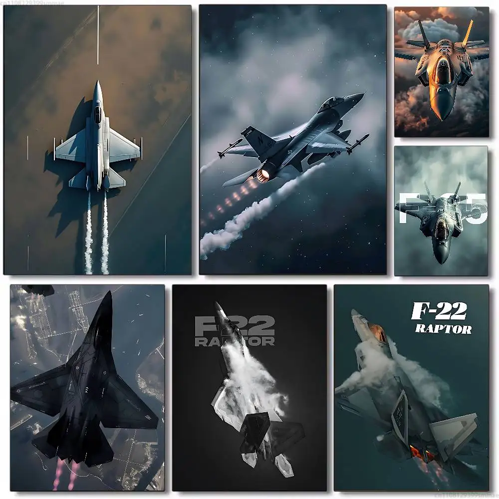 

Fighter Plane Classic Poster Wall art print art suitable for living room bedroom bar parlor home decoration gift