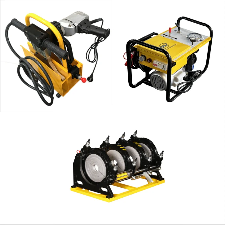 New WD315HA Plastic Pipe Welding Machine 90-315 mm Automatic 5.35kw Hydraulic Butt Fusion Welding Machine for PE/PP/PPR/PVDF