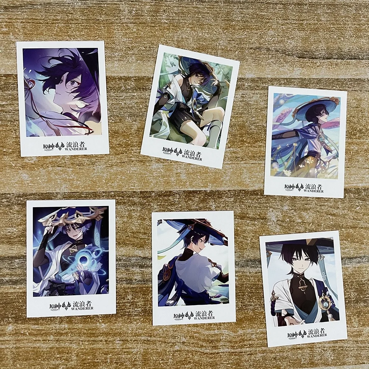 

Genshin Impact Wanderers' Scatterers Beautiful and Creative Lomo Card anime Games Surrounding HD Message Greeting Card