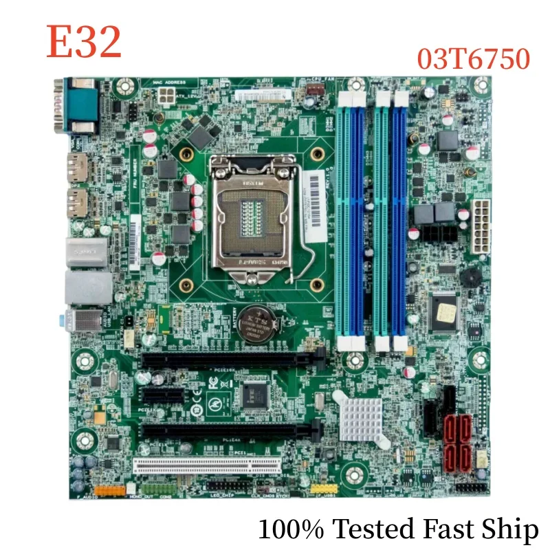 IS8XM For Lenovo Thinkstation E32 Motherboard FRU:03T6750 LGA1150 DDR3 Mainboard 100% Tested Fast Ship