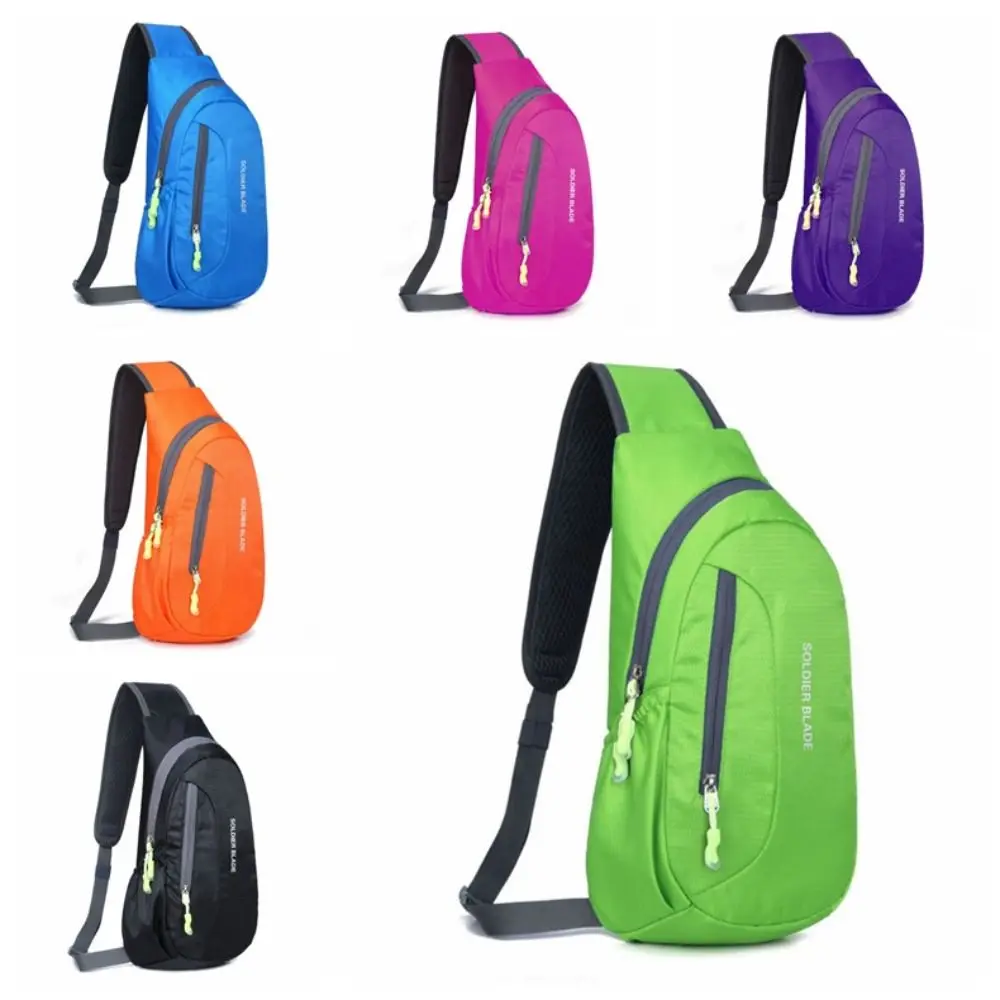 

Travel Backpack Nylon Crossbody Bag Lightweight Waterproof Waist Pack Breathable Easy To Clean Mountain Climbing Bag Ladies