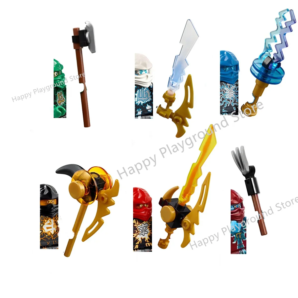 Anime dos desenhos animados tv airjitzu ninja tijolos brinquedo bonecas zane nya lloyd arin blocos de construção montar brinquedos modelo para crianças presentes