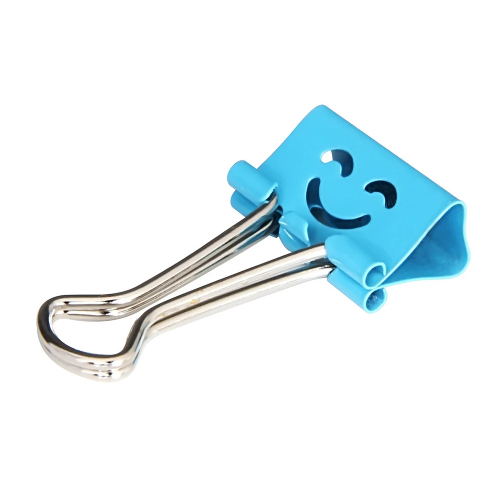 

80 Pcs Paper Clip Elliot Folder Binder Clips Small Metal Color Colorful Size Office