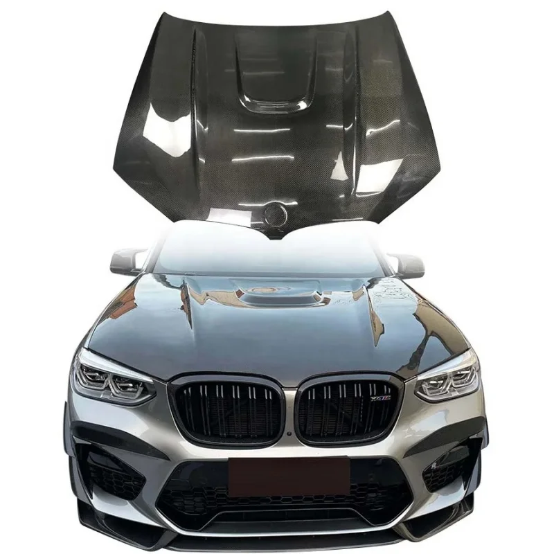 Style Dry Carbon Fiber Bonnet High Quality Sport Vehicle Exterior Tuning Body Kit Accessories