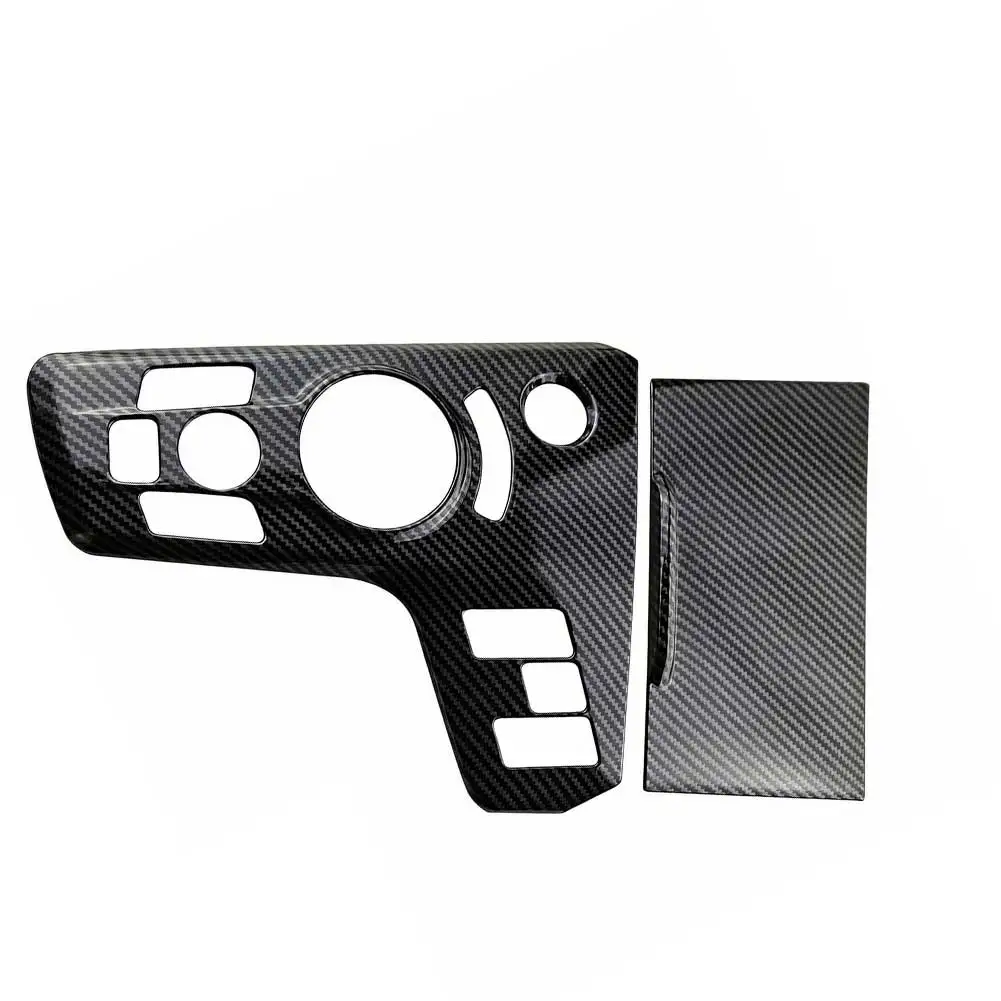 Interior Gear Shift Panel Cover for Kia For Sportage For NQ5 2022-2024 For Hybrid Carbon Fiber Console Accent Enhancement
