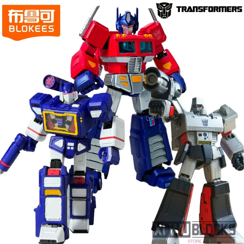 

BLOKEES Трансформеры Сборка строительных блоков Legendary Edition G1 Optimus Prime Soundwave Мобильная модель Подвеска Игрушка в подарок