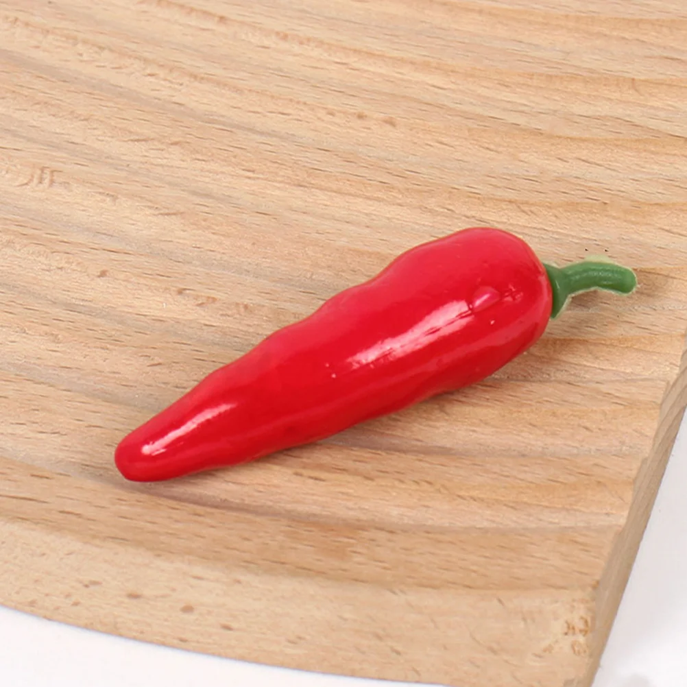 32 Pcs Simulated Vegetables Photo Props Pepper Models Peppers Fake Chili Foam Artificial Centerpieces Banana