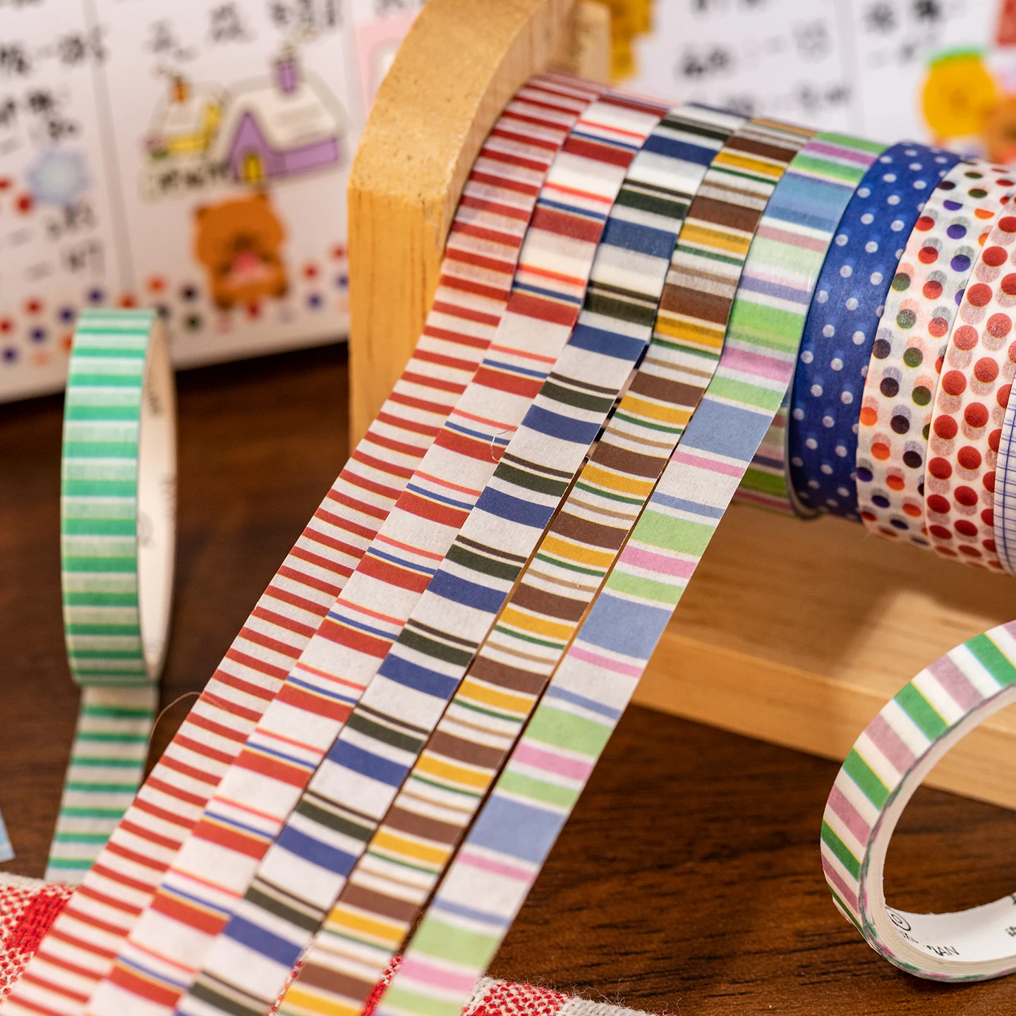 Kawaii Washi Tape Set - 10 Pcs 6