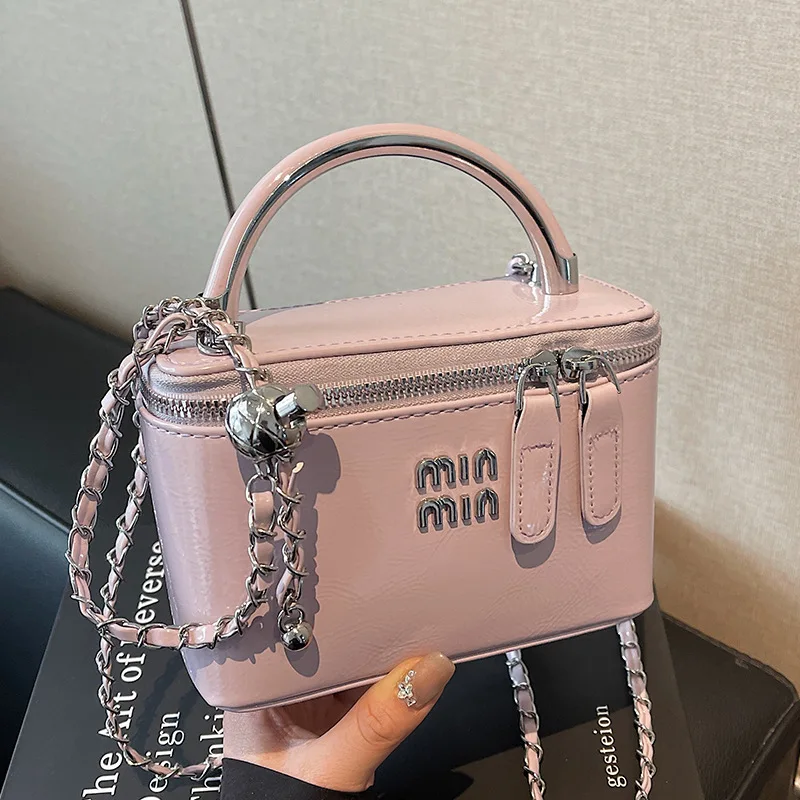 

Women Crossbody Bags 2025 Korean Box Design Anti-Theft Evening Purse Premium Stitching Compact Bag for Dates/Parties/Travel