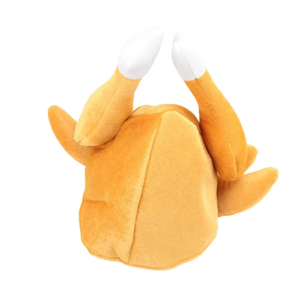 Creative Roasted Funny Caps Thanksgiving Day Turkey Hat Festival Costume