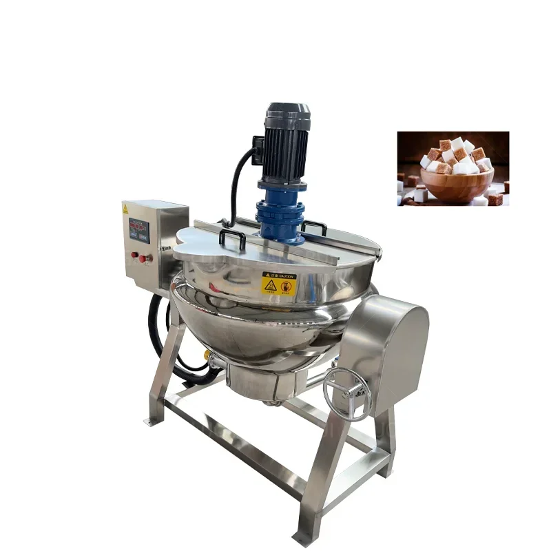 

Good Price Vertical Electric Heating Emulsifying Mixing Jacketed Kettle Salad Sauce Emulsifier Blender Jacketed Kettle
