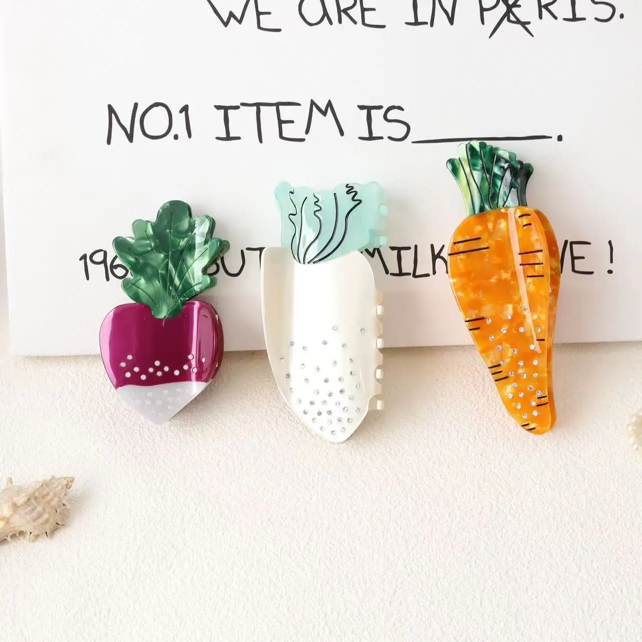 

Muweordy горный хрусталь морковь коготь для волос летняя серия овощей и фруктов модные зажимы-когти заколка для волос в виде краба аксессуары для волос для женщин