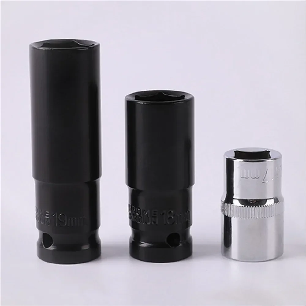 Imagem -04 - Hexagon Impact Wrench Socket Grupo Aço de Alto Carbono Chave Elétrica Oficina Mecânica Tool Deep 824 mm 78 mm Comprimento