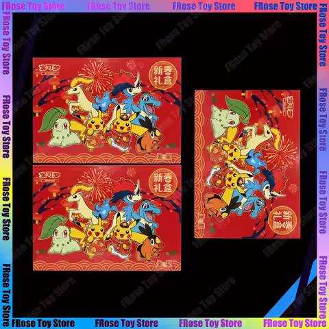 Original Pokemon Lunar New Year Horse Collection Box 30th Anniversary Celebration Gem Pack Vol.4 Booster Box Collectible Gifts
