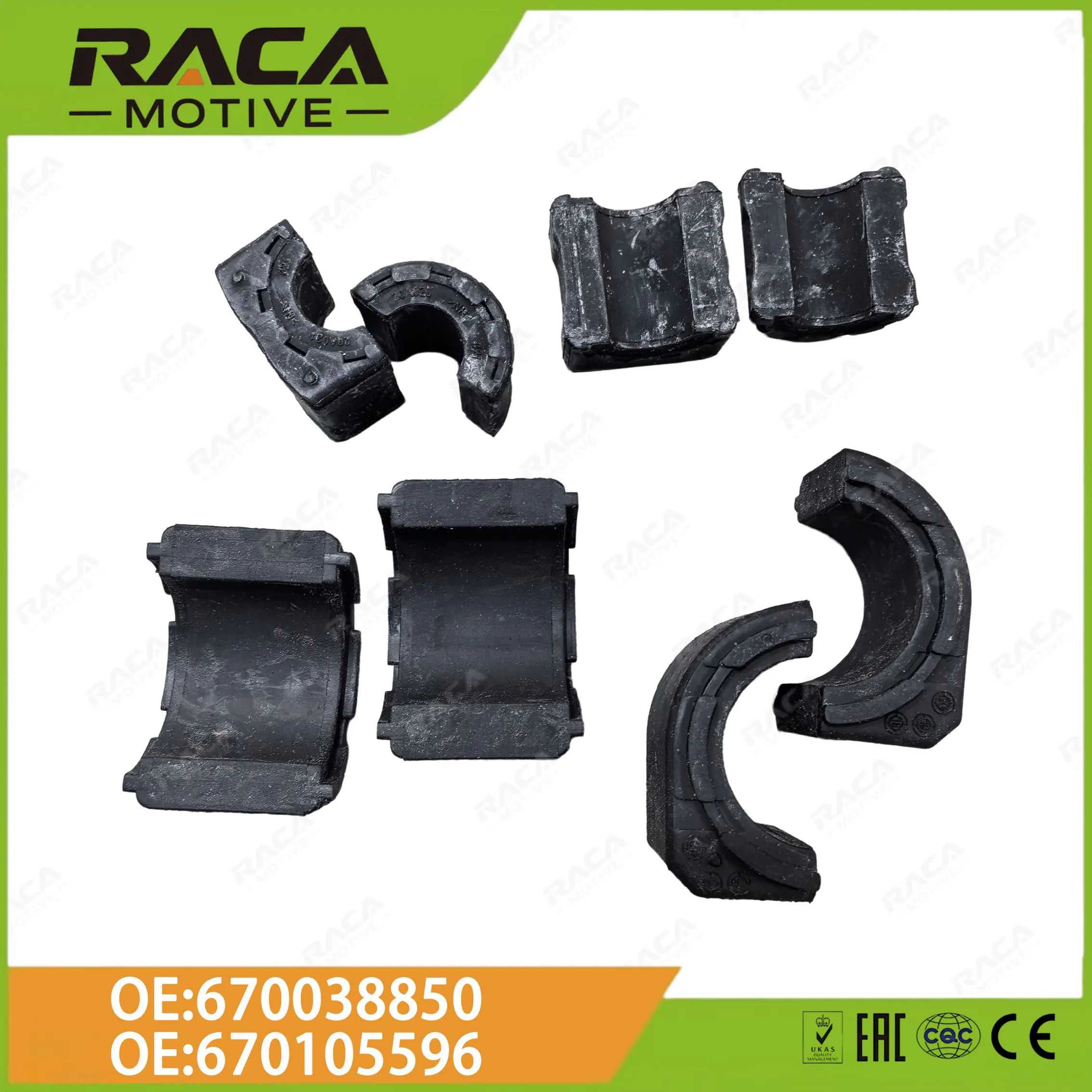 Front/Rear Stabilizer Bar Balancer Rubber Bushing 38Mm/21Mm for Maserati Levante Suv M161 Year2016-2025 Sfk0665 Sfk0664 670038850 670105596