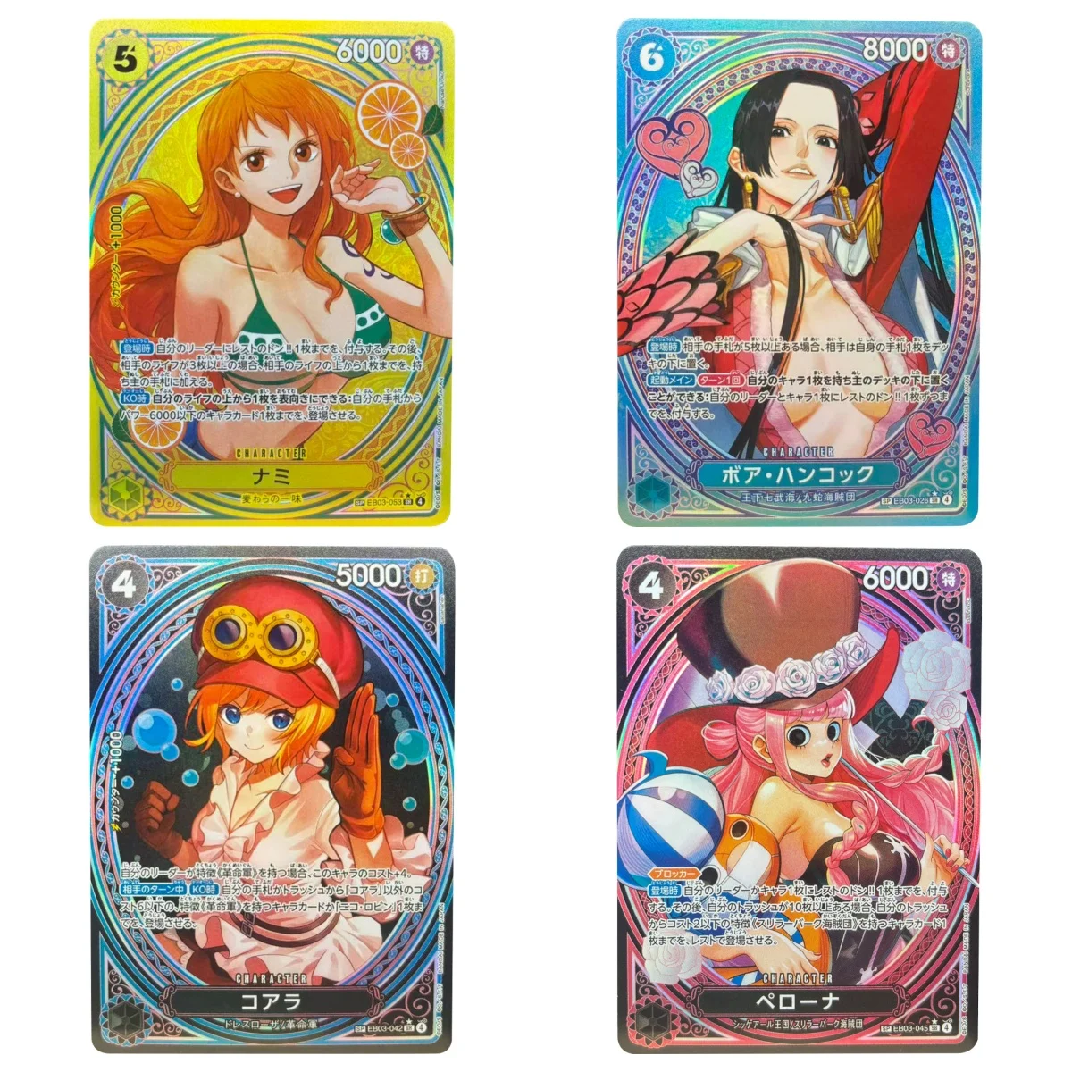 

Коллекционные карты ONE PIECE EB03 Nami Boa Hancock SP JPN DIY, высокое качество, самодельная игра, аниме-карты, подарочная игрушка