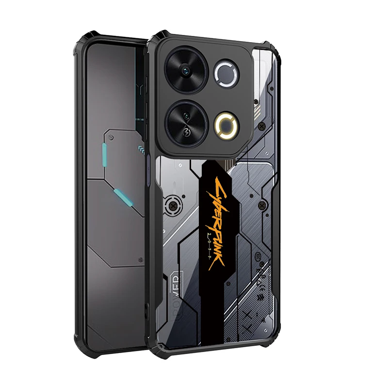 Для itel P65 P55 Plus P55 + P55 NFC P55T RS4 A70 A60S A50 S24 S23 Plus S23 + противоударное Предотвращение падения