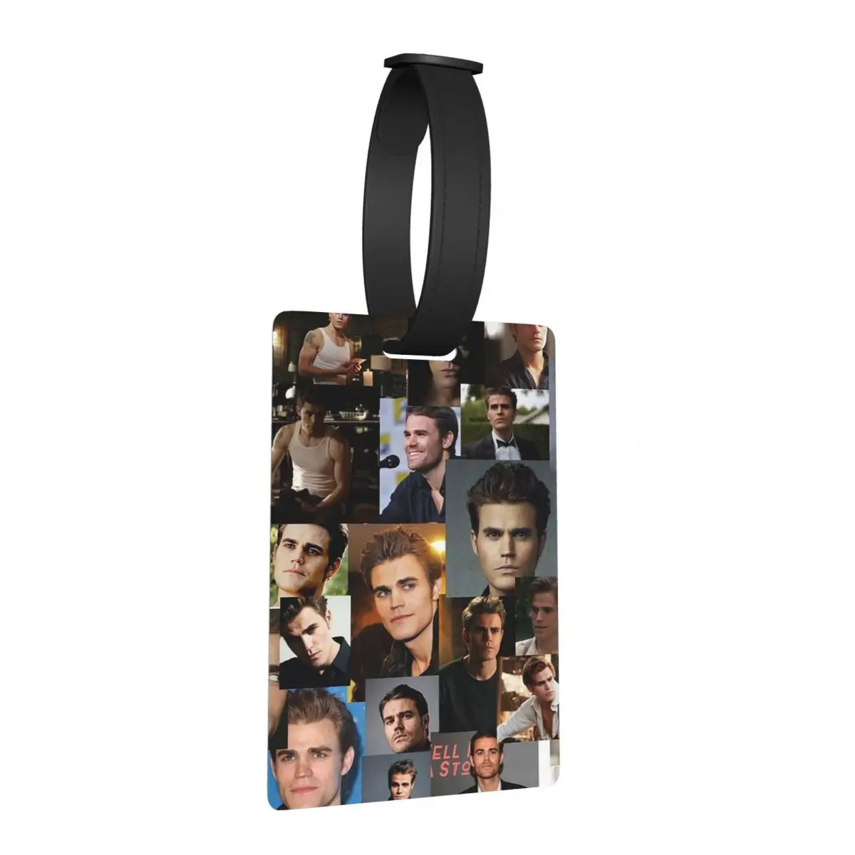 

Paul Wesley Luggage Tags Suitcase Accessories Travel Fashion Baggage Boarding Tag Label Holder ID Name Address