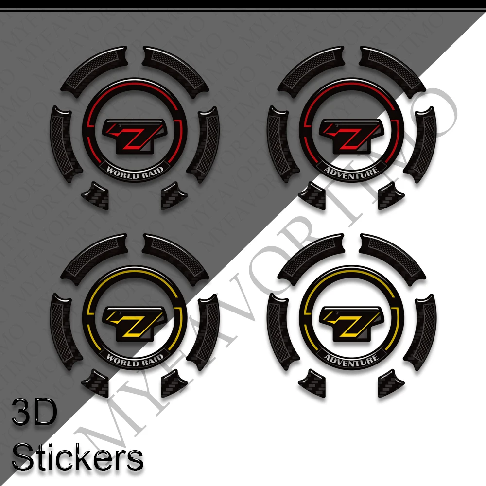 For Yamaha Tenere 700 World Raid T7 Adventure Rally Cap Grips Gas Fuel Kit Knee Stickers Decals Protector 2026