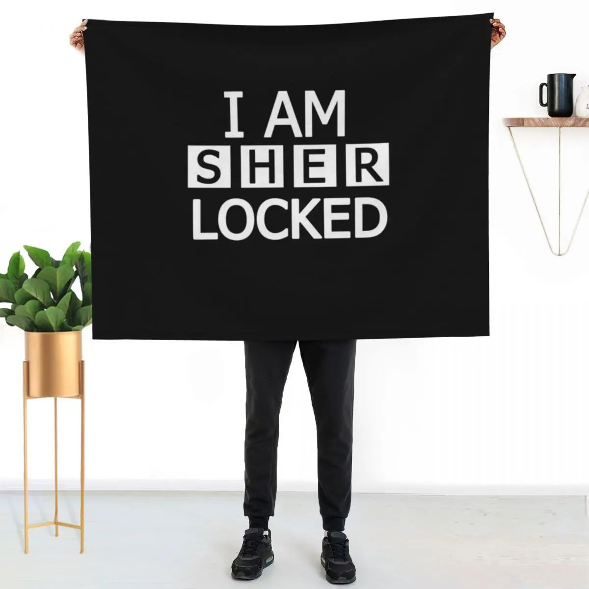 I am ---- locked Throw Blanket Softest wednesday Hairy Thins sofa bed Luxury St Blankets