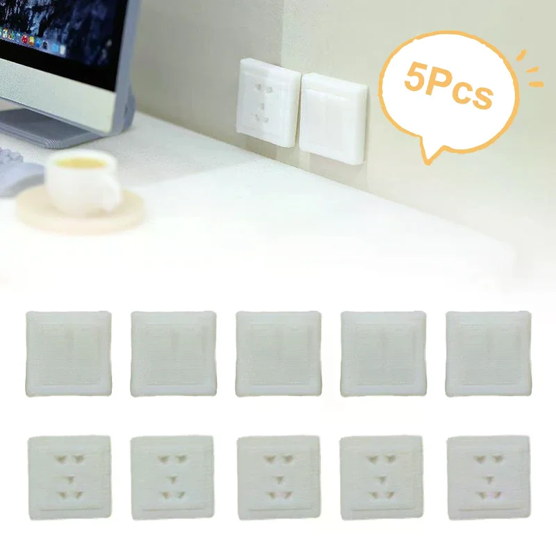 1/12 Dollhouse Miniature Furniture Scene Props Mini Switch And Socket Model Doll Decoration DIY Accessories Toys 10PCS