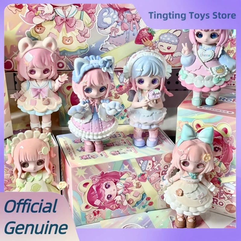 

New Genuine Liroro Welcome To The Candy House Series Blind Box Pvc Model Doll Trendy Mystery Box Toy Ornaments Figurine Gift