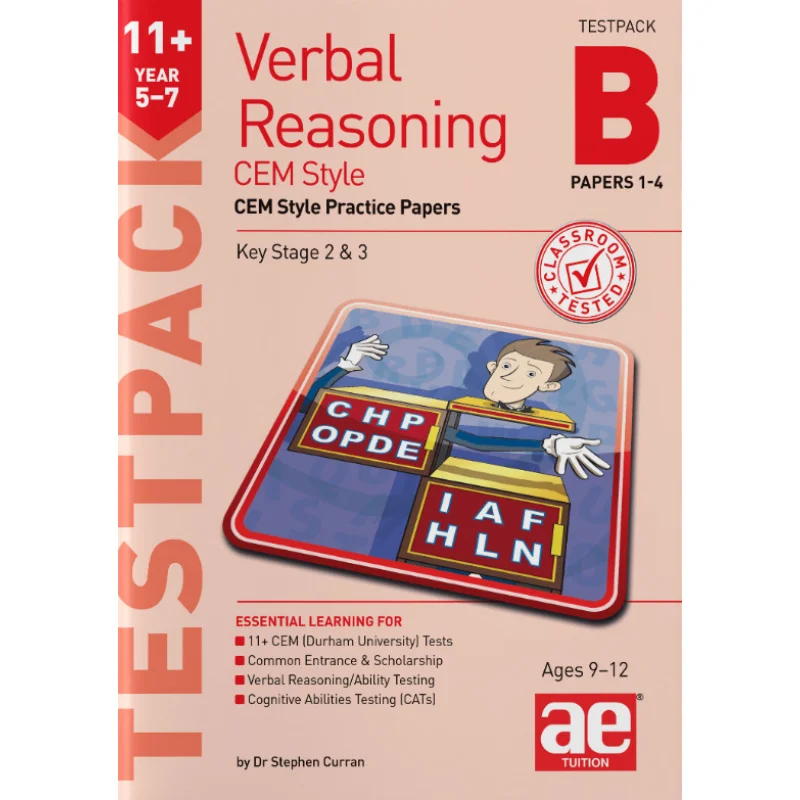 

11 Verbal Masoning Year 57 Testpack в стиле CEM B Papers 14 Practice Papers в стиле CEM Dr Stephen C Curran 9781911553342