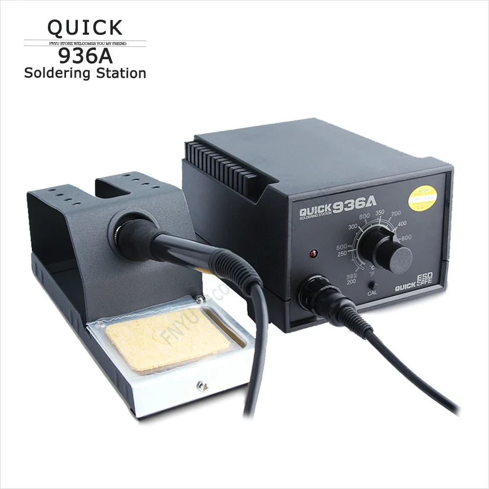 Electric Iron QUICK 936A Welding Station for Motherboard Repair SMD Rework Station Anti-static Soldering Iron Original Tool