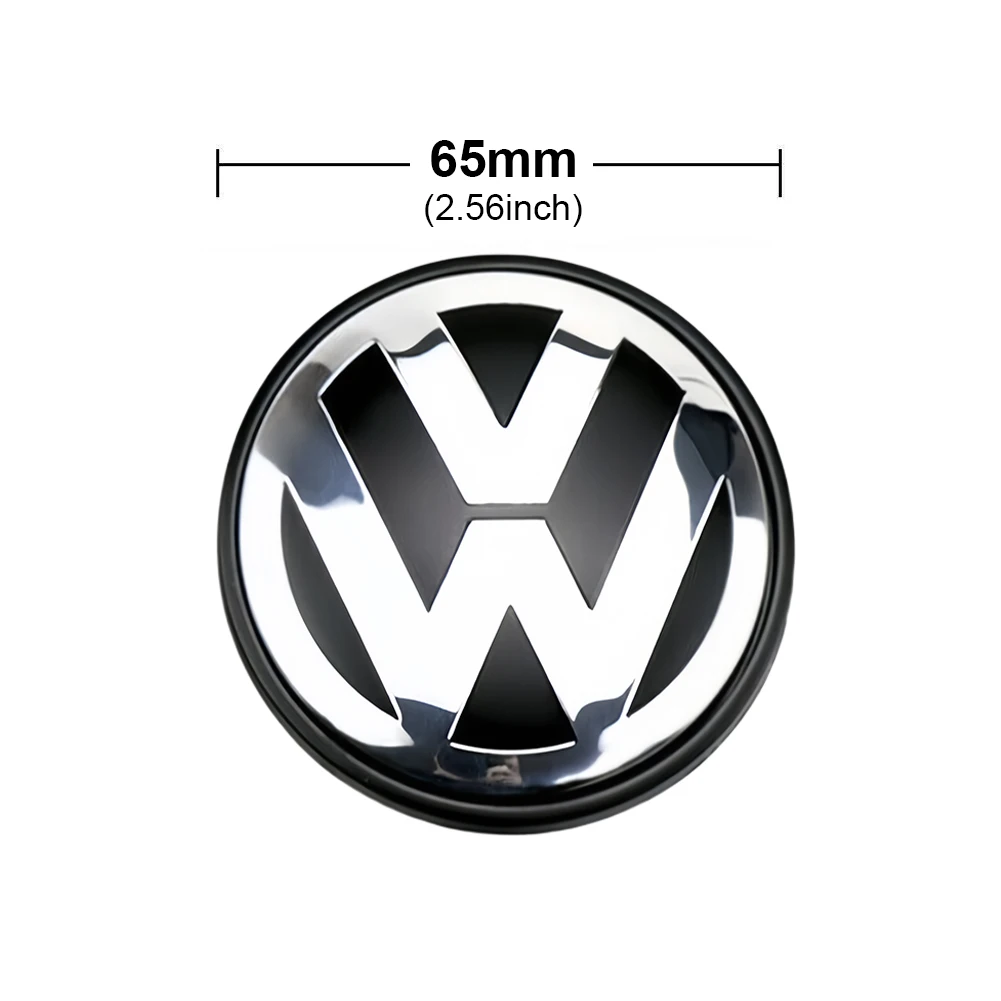 4pcs Genuine Wheel Center Hub Cap 3b7/7l6 601 171 149 56/65/70/76mm Wheel Center Cap Replacement Chrome & Black For Volkswagen