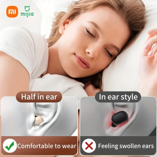 Imagen 2 del producto Xiaomi MY001 Auriculares intrauditivos portátiles invisibles de alta gama con Bluetooth 5,3 de largo alcance y reducción de ruido