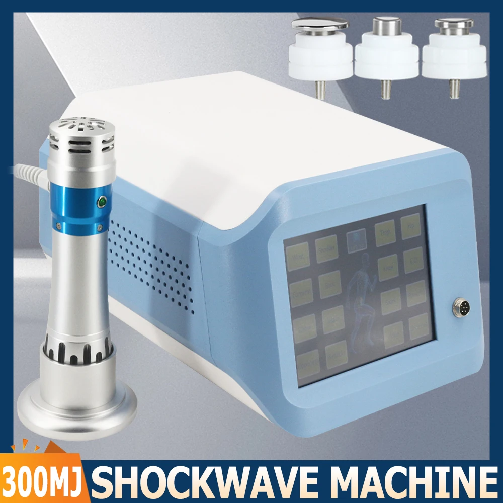 

New Professional Shock Wave Therapy Machine For Erectile Dysfunction ED Treatment Relieve Muscle Pain 300MJ Shockwave Massager