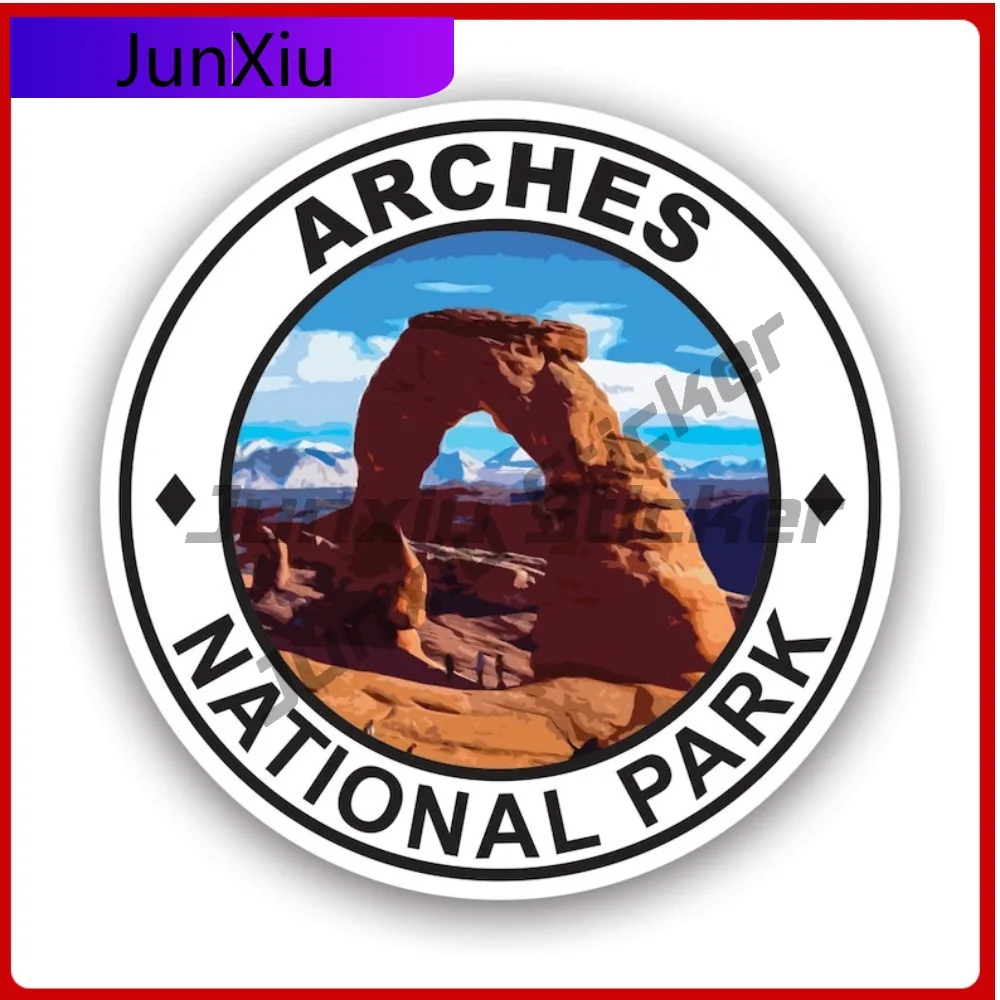 

Arches National Park Stickerwaterproof Outdoor Decalscamp Cool Window Waterproof Vinyl Decal For Mobile Phones Decor Fun