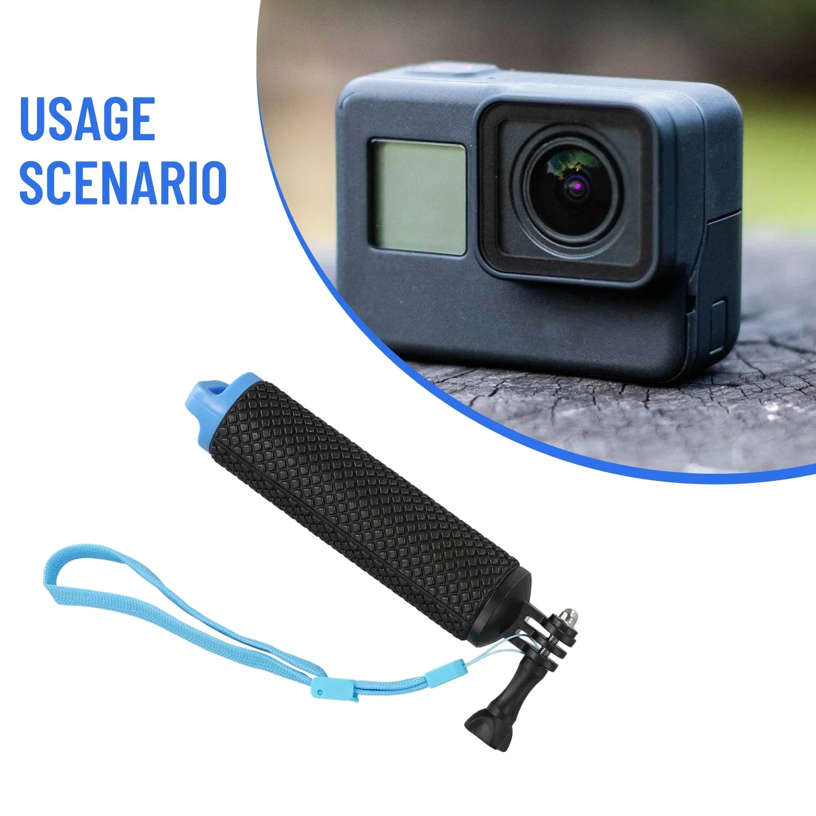 

New Water Sports Float Rod Floating Design Allows Buoyancy Rod Water Float Handle Waterproof Shell Water Sports