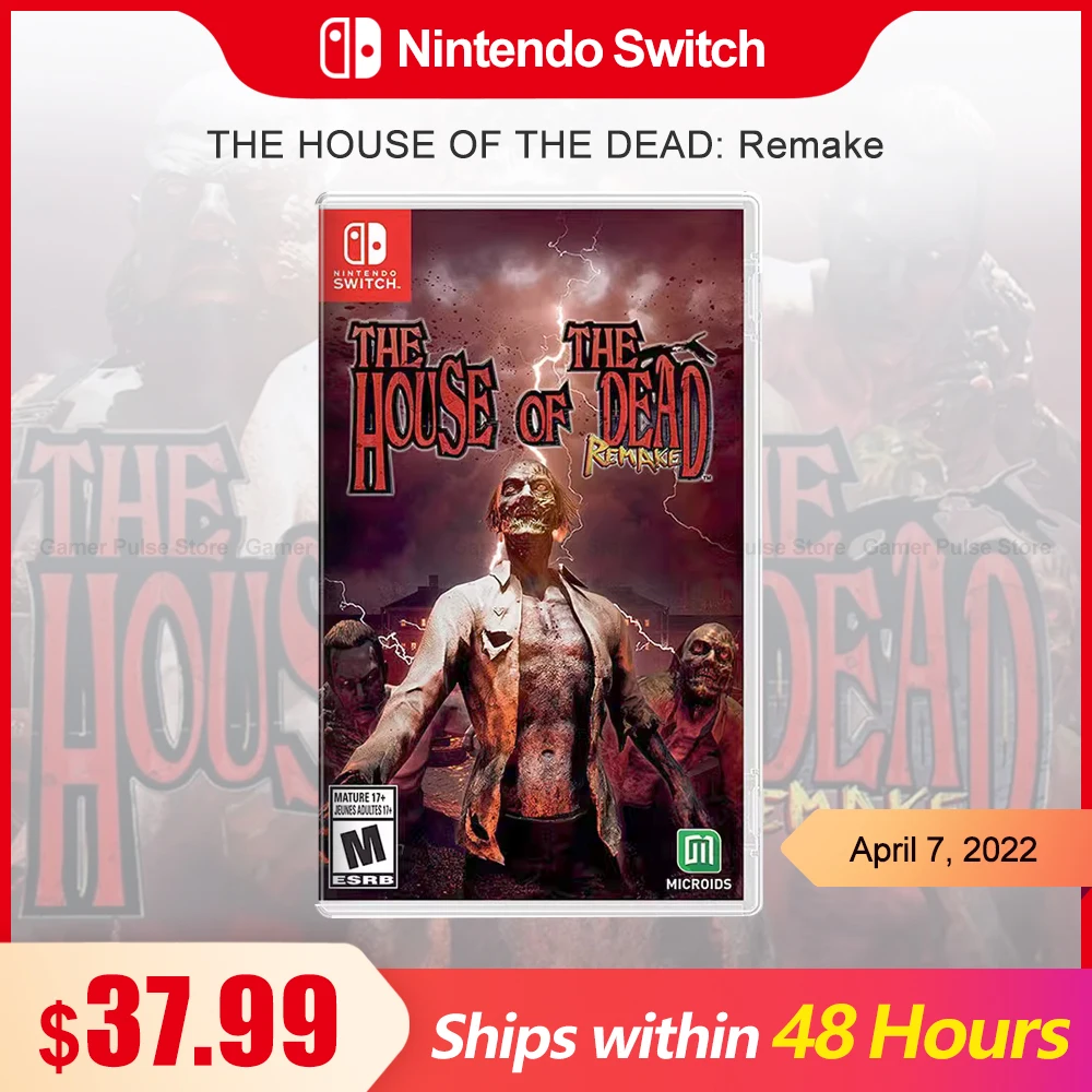 THE HOUSE OF THE DEAD Remake Nintendo Switch Game Deals 100% Official Original Physical Game Card for Switch OLED Lite