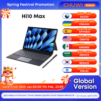 CHUWI Hi10 Max 2 in 1 Tablet Laptop Intel N100 12.96 Inch Touch 3K IPS Screen 12GB DDR5 512GB SSD Tablets Windows 11 PC 2024