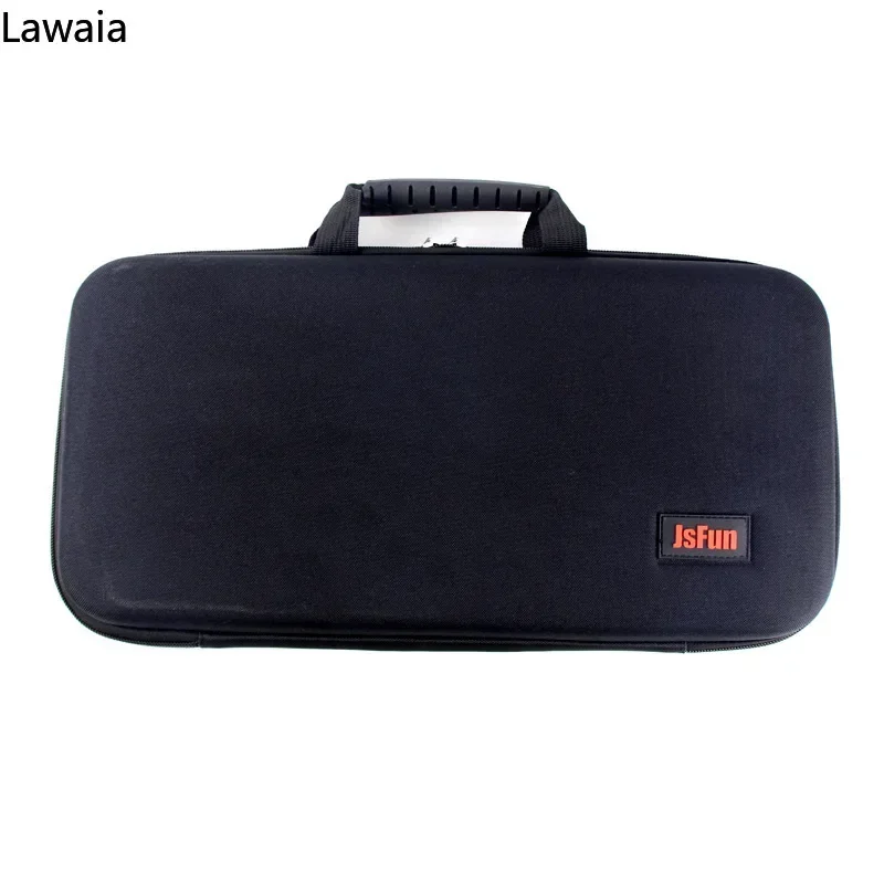 Lawaia EVA Hard Shell Thickened Fishing Gear Bag Fishing Rod Bag Fishing Accessories Handbag Tool Box 43.5x21.5x6cm